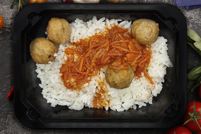 Фрикадельки мясные с рисом, 300г