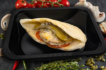 Пита с бифштексом и грибами, 130г