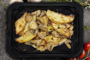 Картофель жареный с грибами, 300г