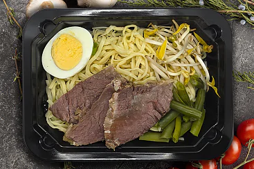 Суп Рамен с говядиной, 450г